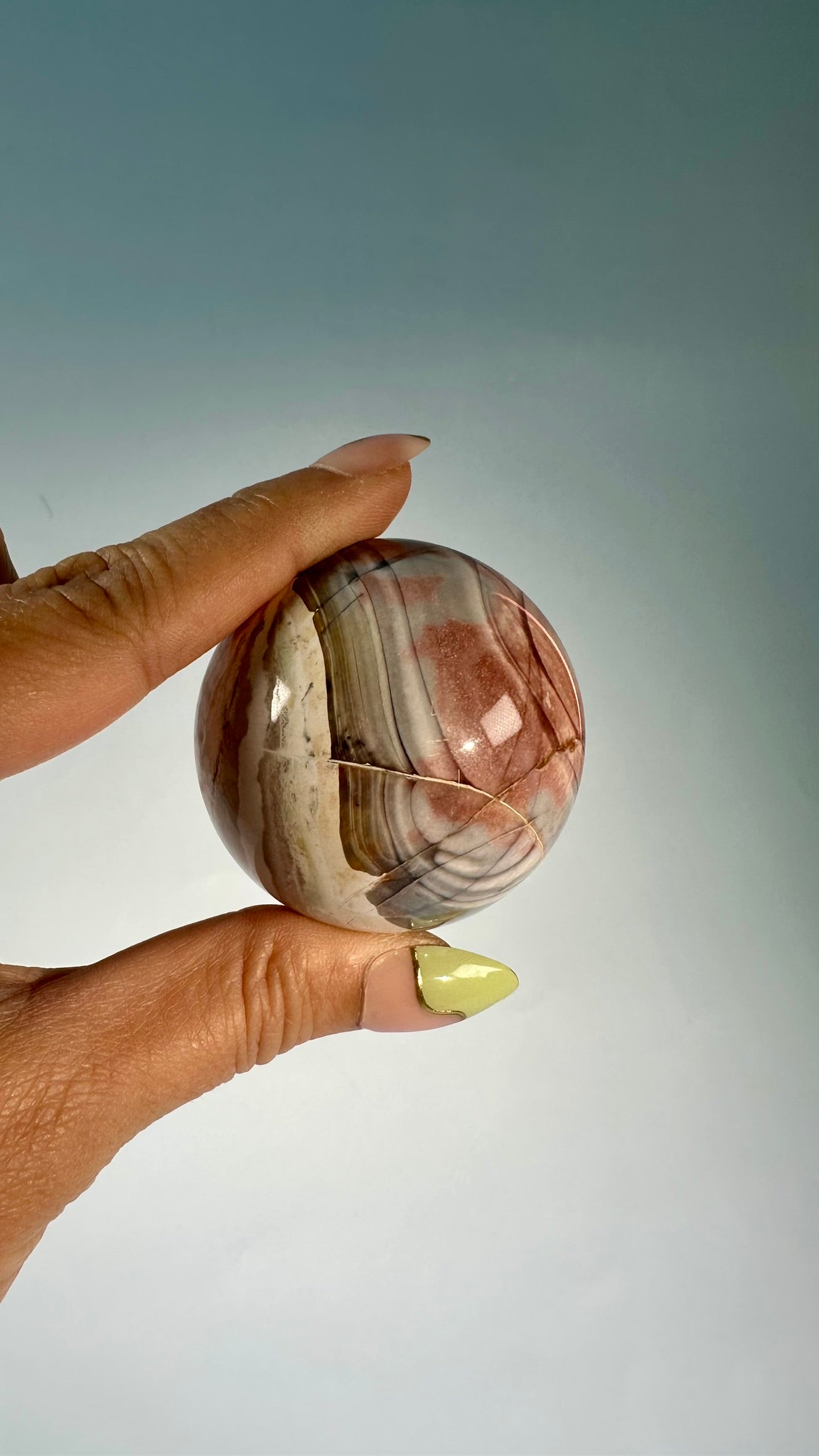 Unicorn Jasper Sphere – Option B