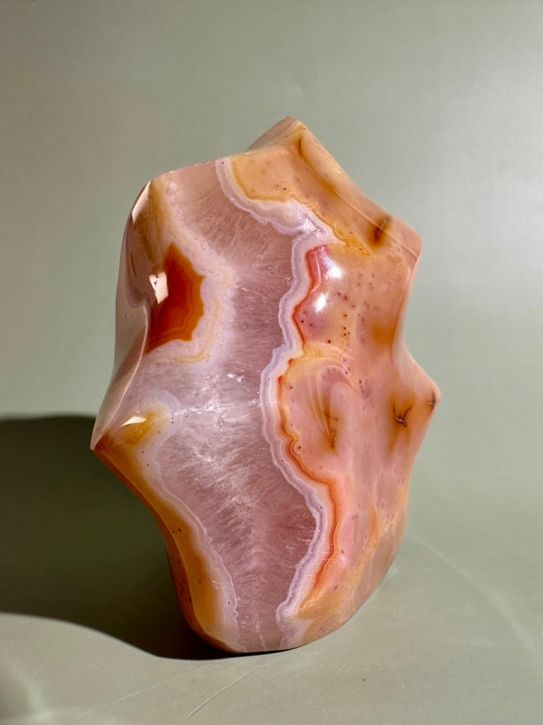 Carnelian Flame – Option I | Collector Statement Crystal, Strength & Transformation