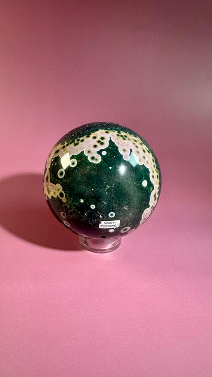 Ocean Jasper Sphere – Option  C