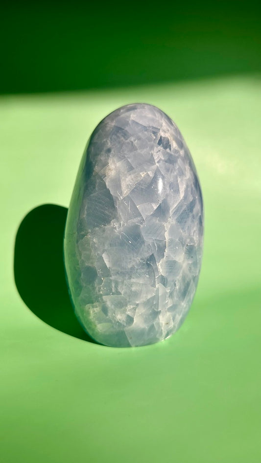 Large Blue Calcite Freeform