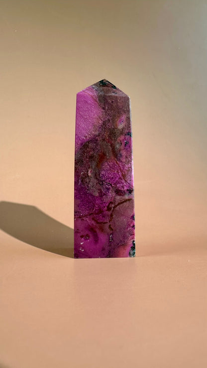 Cobaltoan Calcite Tower – Option B