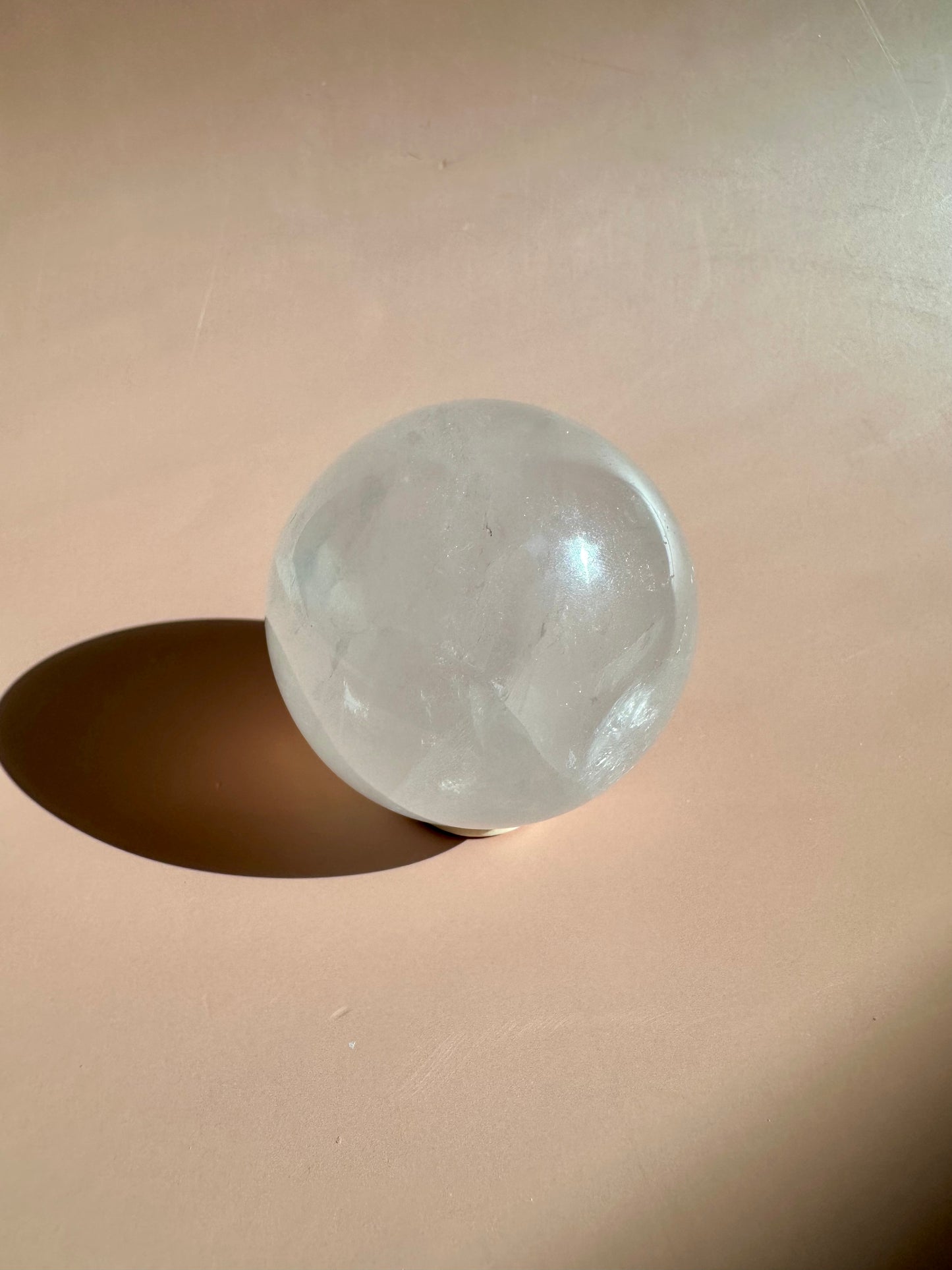 Star Rose Quartz Sphere - D