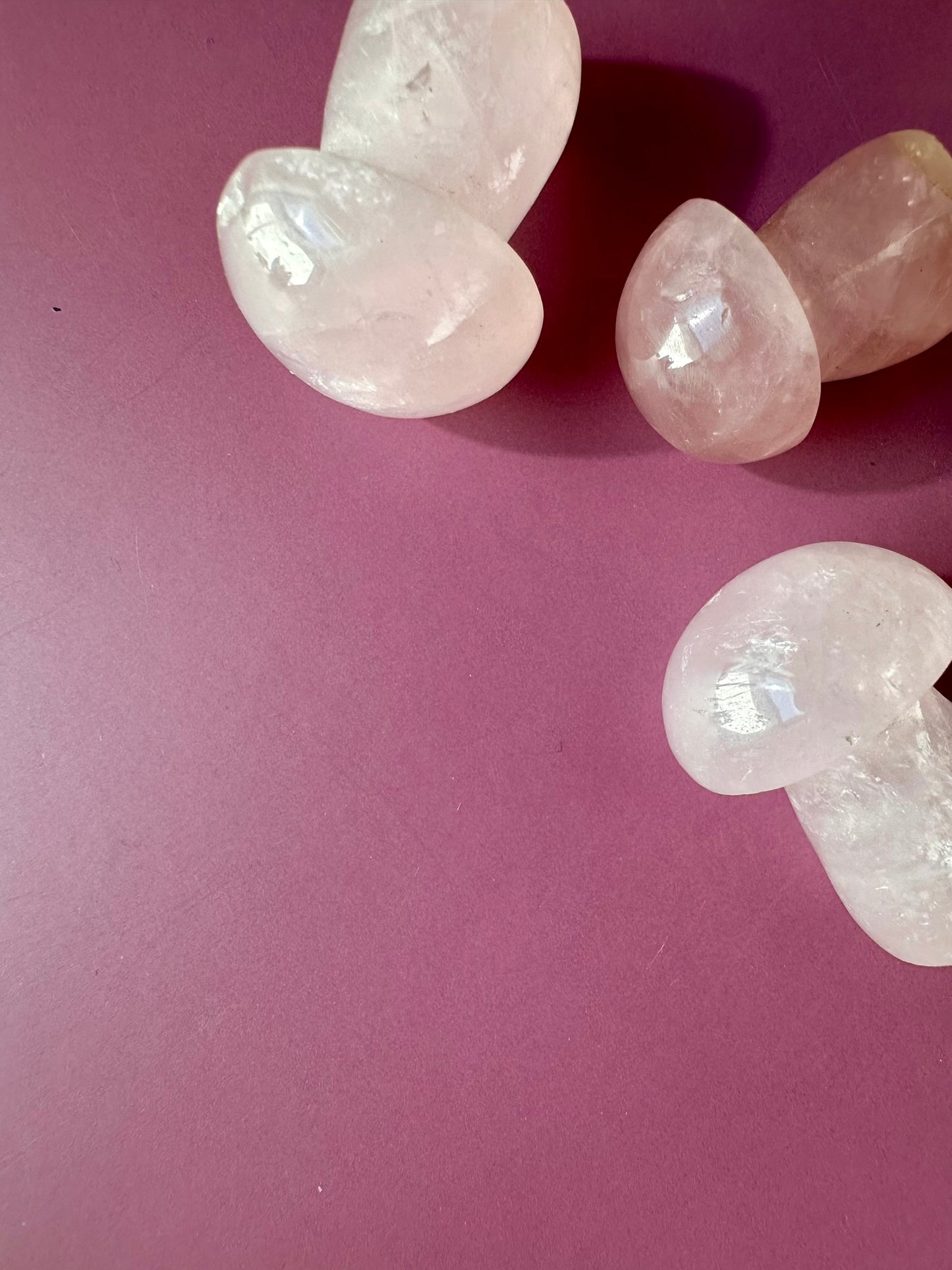 Small Rose Quartz Mushroom