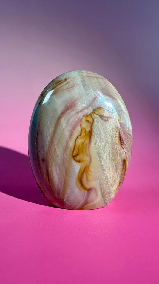 Polychrome Jasper Standing Freeform – Option A