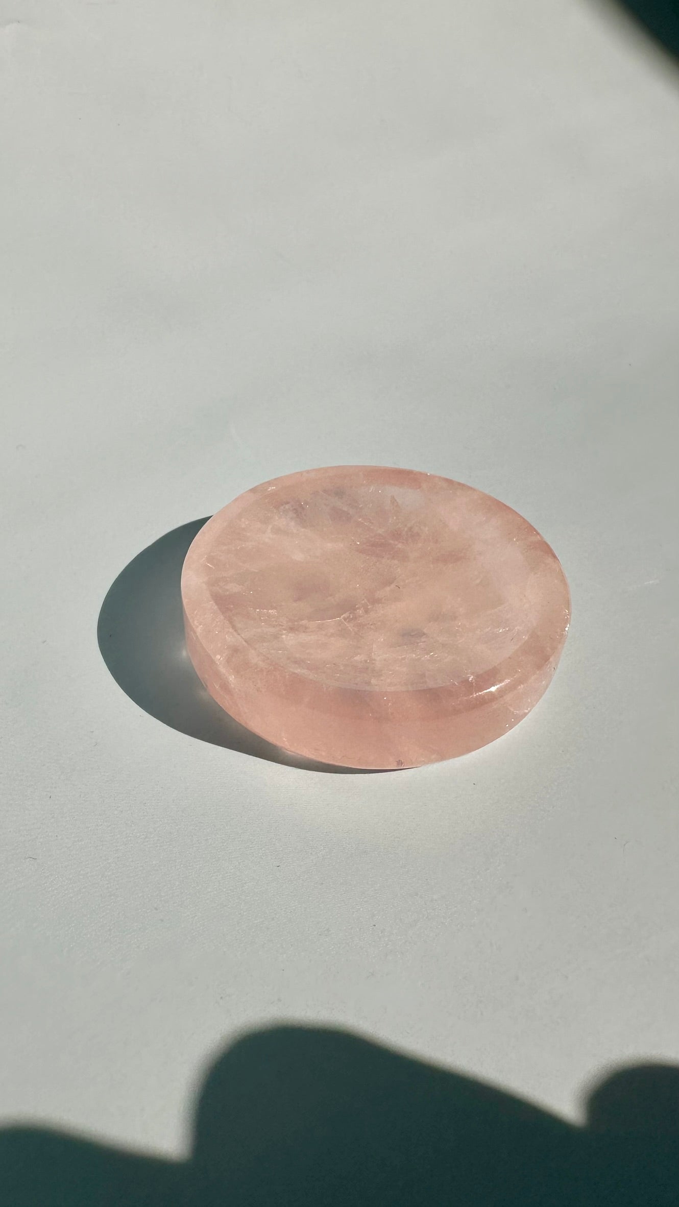 Crystal Sphere Holder Dish (Rose Quartz, Amethyst, Clear Quartz) - You Pick!