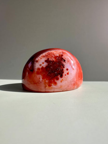 Carnelian Standing Freeform Option N | Confidence, Passion & Positive Energy Crystal