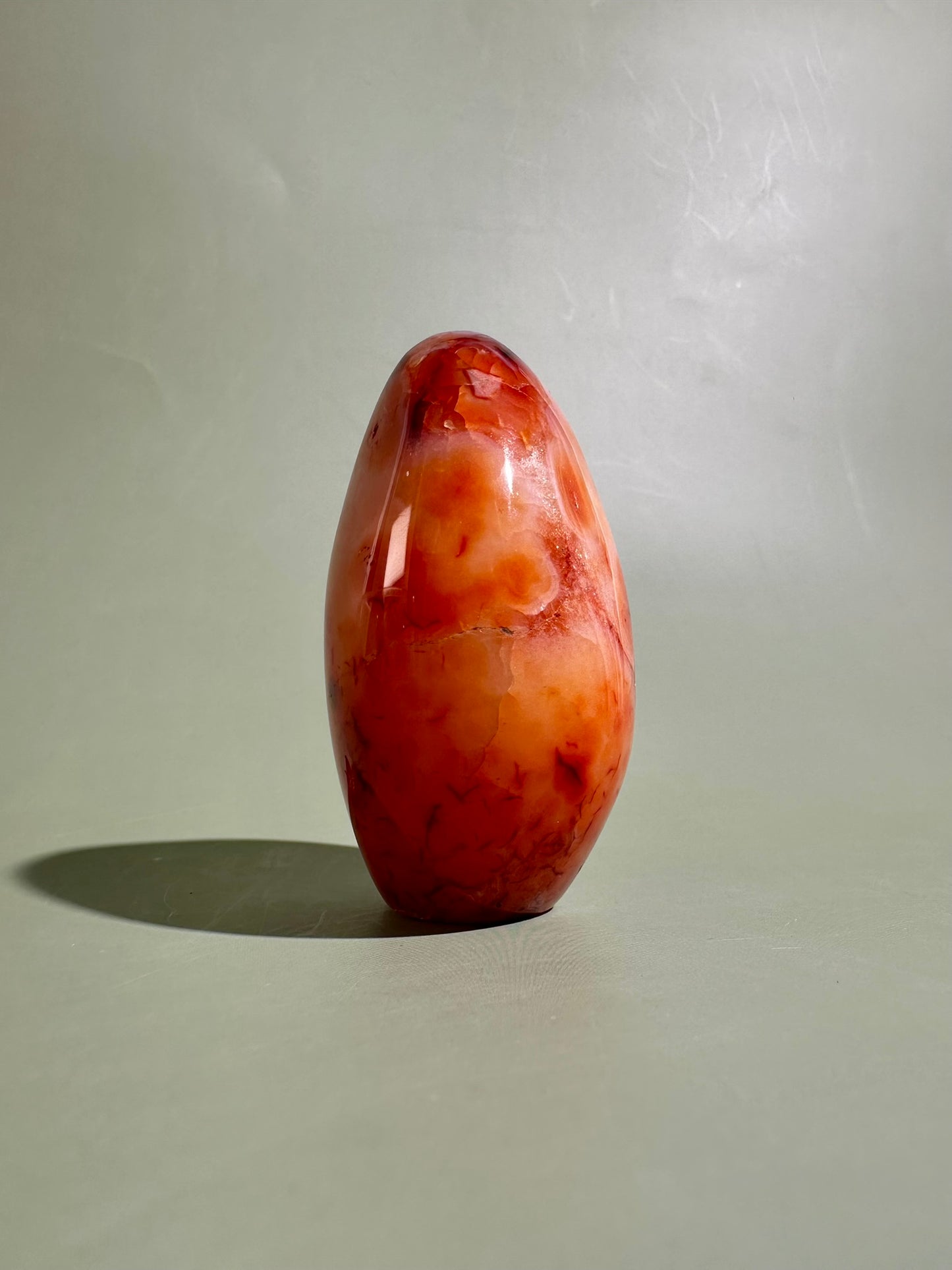 Carnelian Standing Freeform – Option C | Collector Crystal, Strength & Personal Growth