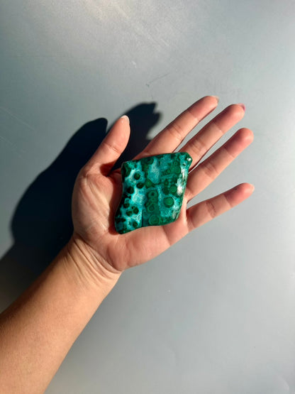 Malachite Chrysocolla Malacolla Polished Specimen Option E | One-of-a-Kind Congo Mineral