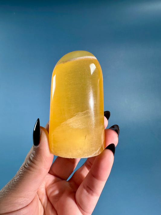 Orange Calcite Freeform - C