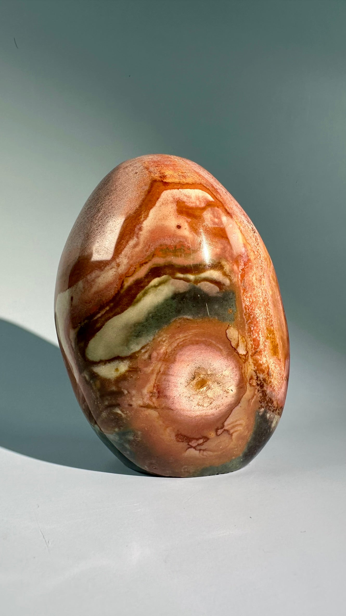 Polychrome Jasper Standing Freeform – Option E