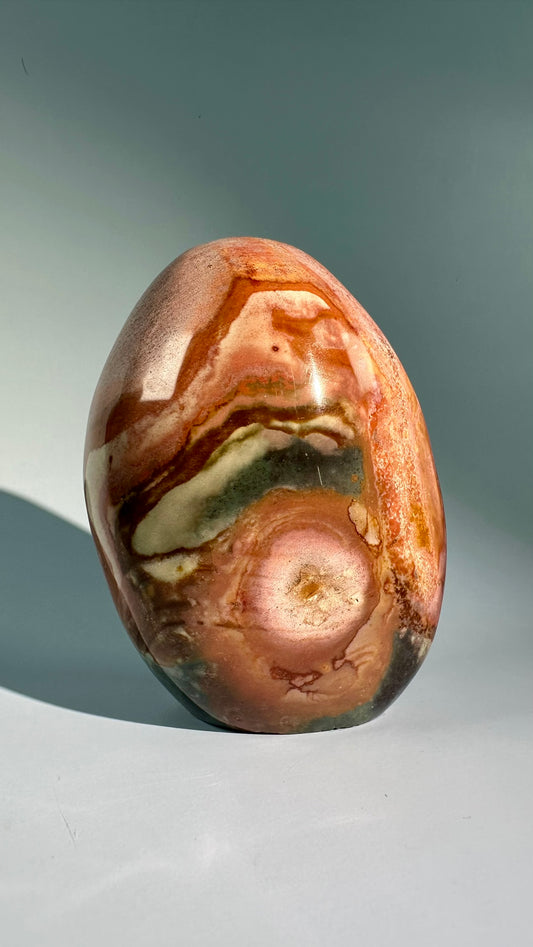 Polychrome Jasper Standing Freeform – Option E