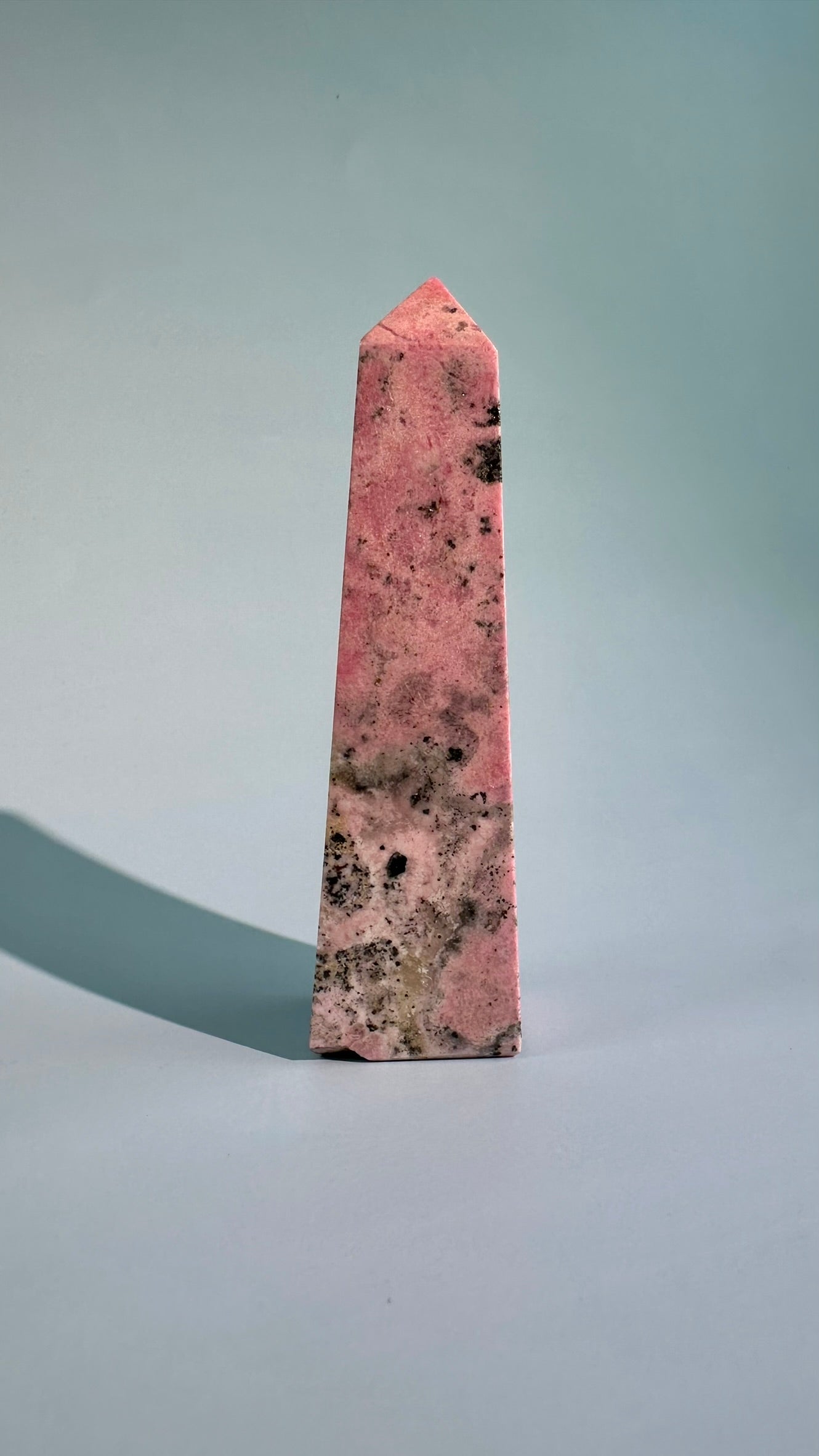 Peruvian Rhodonite Tower – Option B