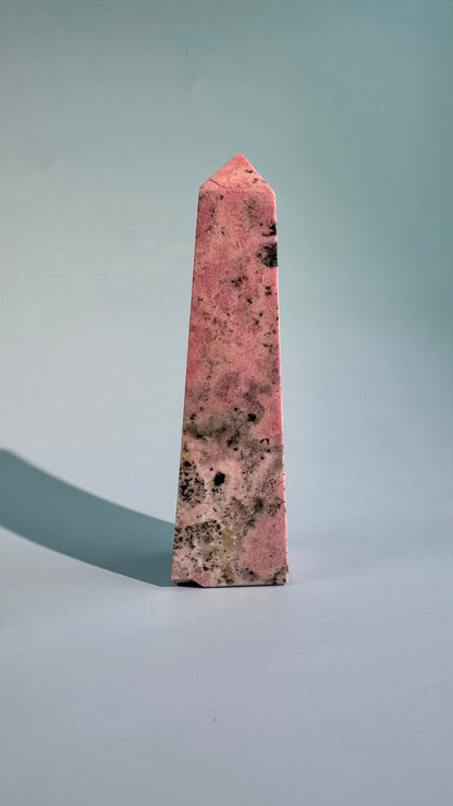 Peruvian Rhodonite Tower – Option B