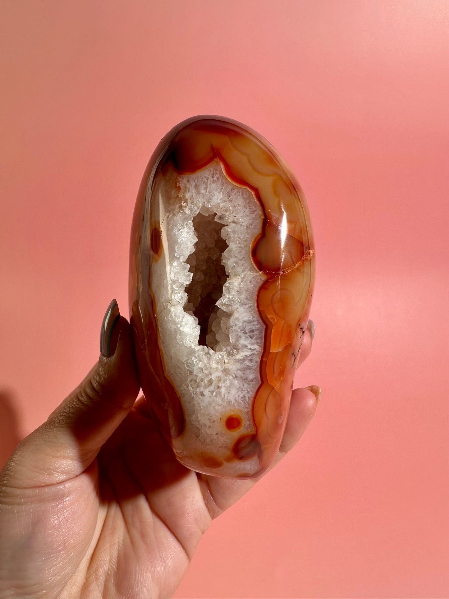 Carnelian Standing Freeform – Option I | Collector Crystal, Vitality & Inner Strength