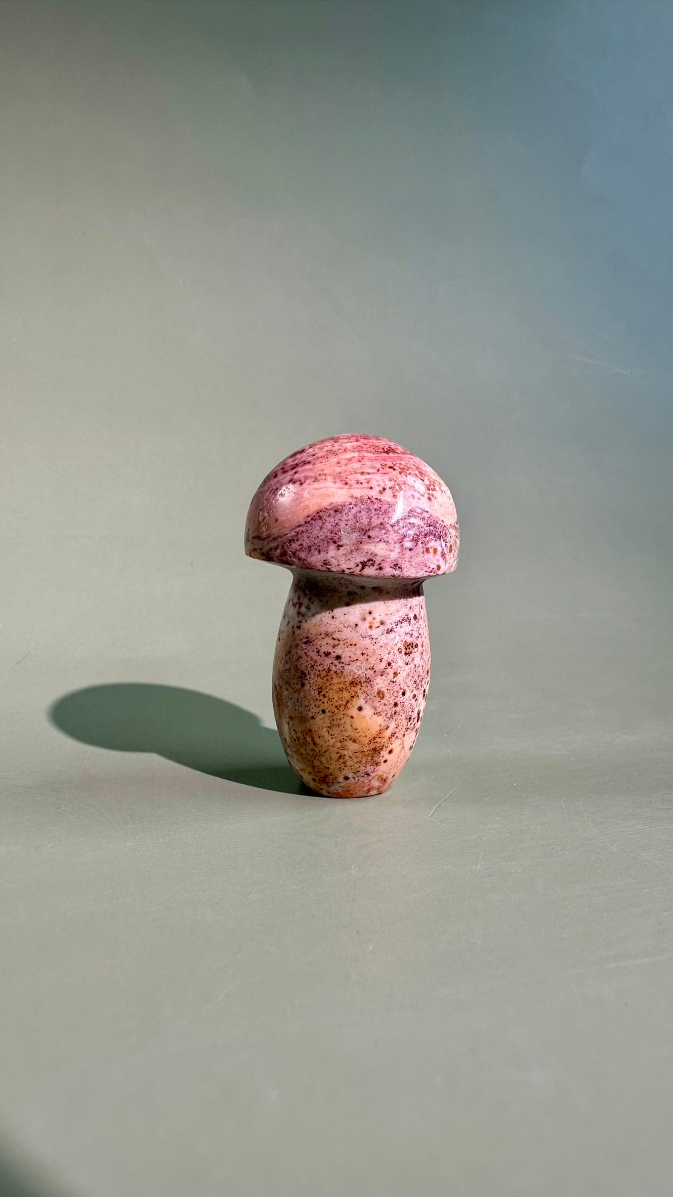 Small Sea Jasper Mushroom – Option A
