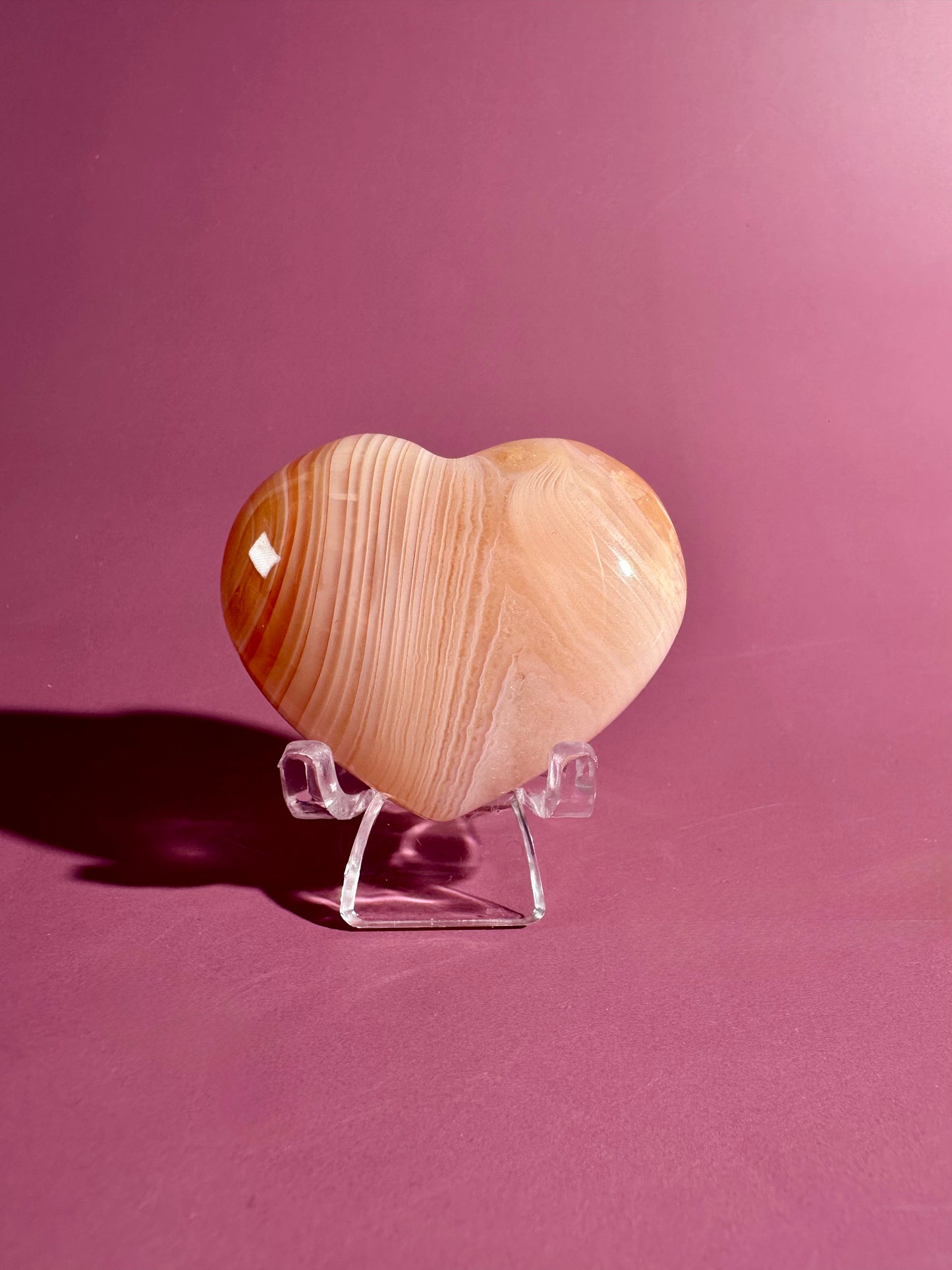Small Carnelian Heart Option C | Vitality, Joy & Creative Energy Crystal