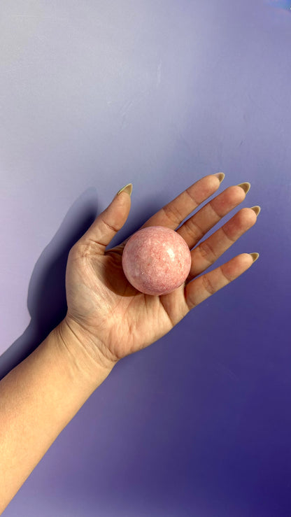 Thulite with Epidote Sphere – Option E