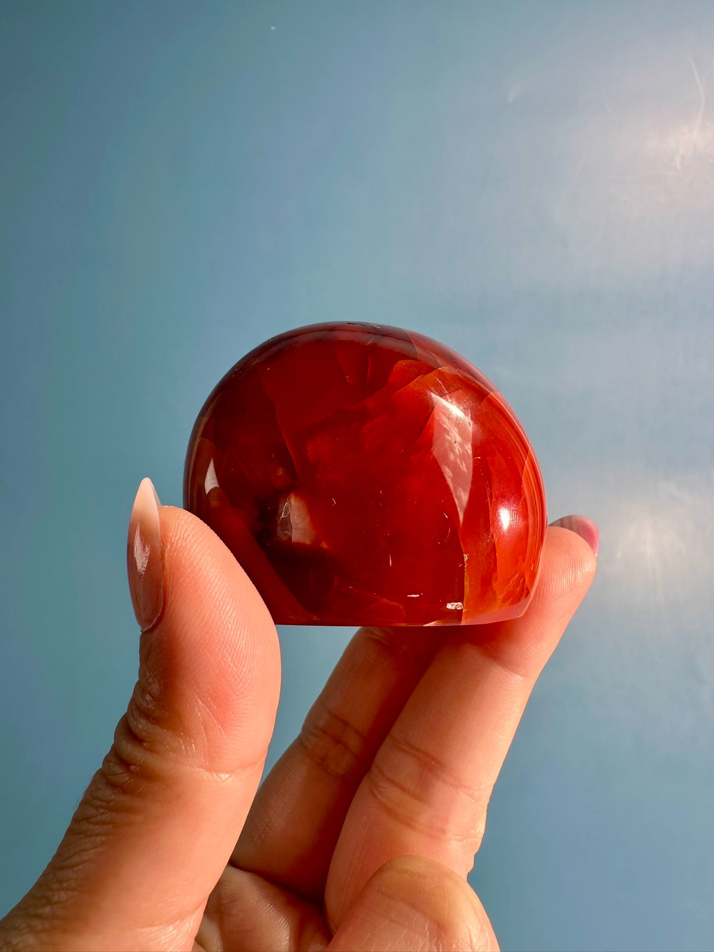 Carnelian Standing Freeform Option M | Motivation, Creativity & Courage Crystal