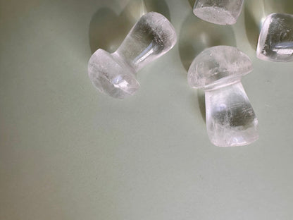 Small Clear Quartz Mushroom