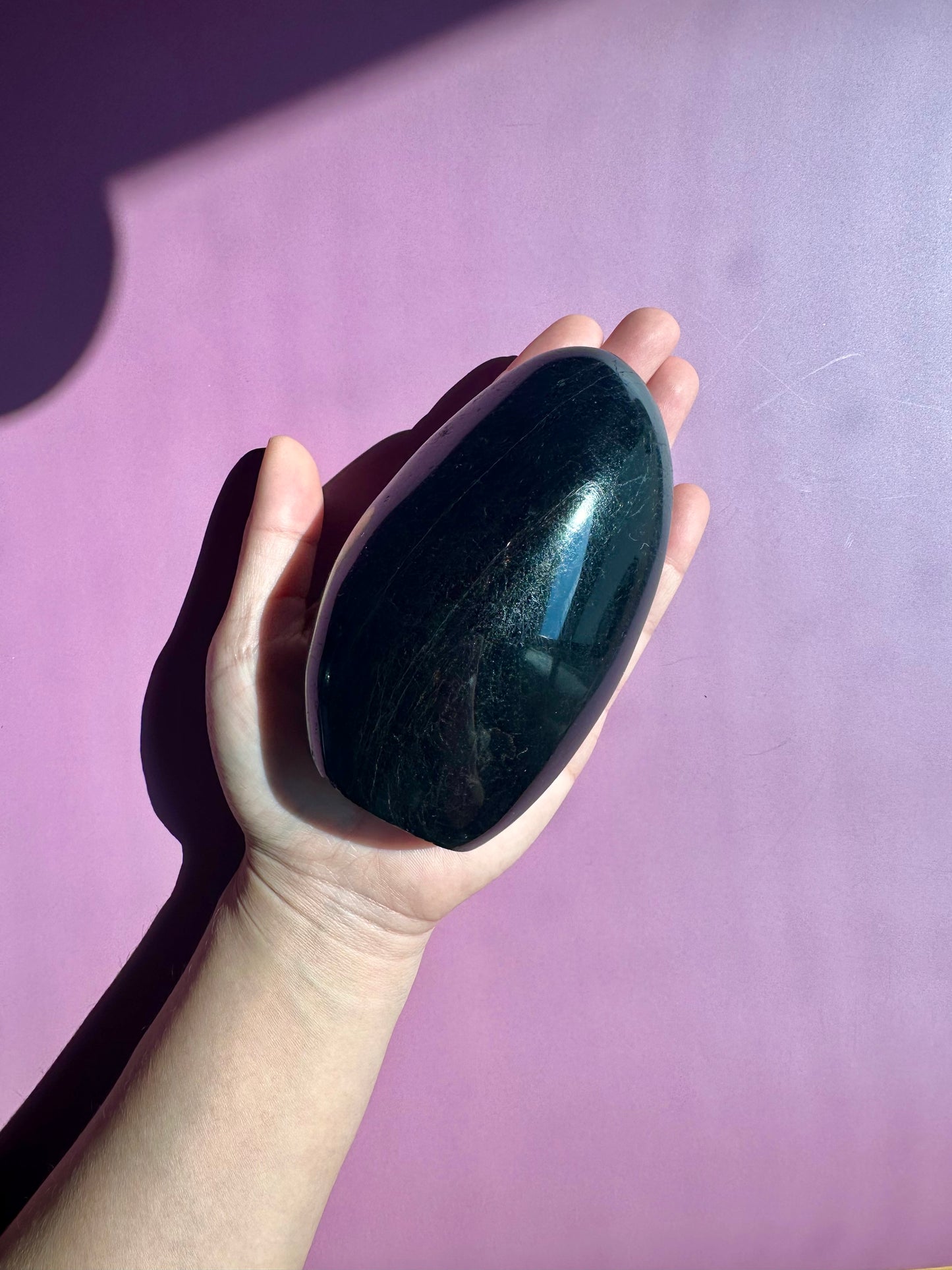 Black Tourmaline Standing Freeform – A