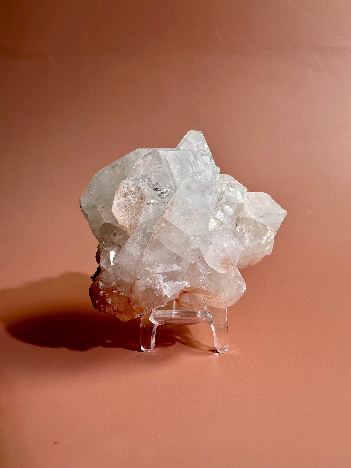 Apophyllite Stilbite Cluster - B