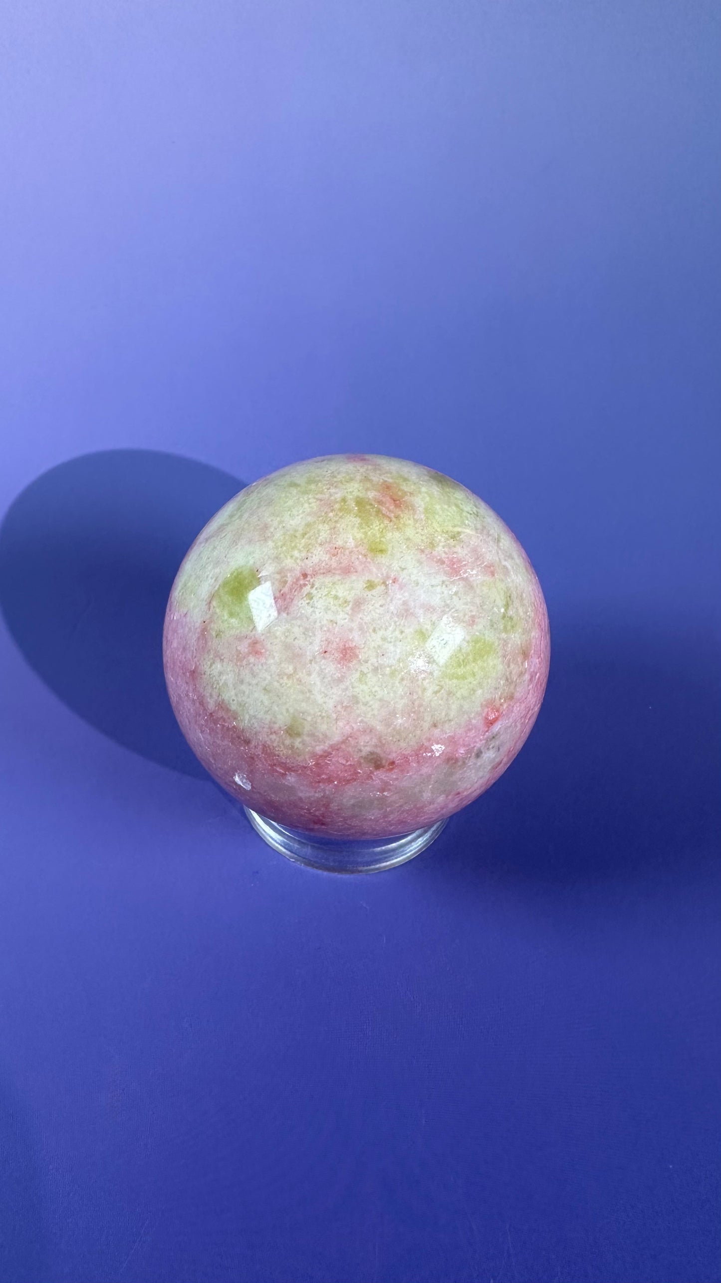 Thulite with Epidote Sphere – Option E