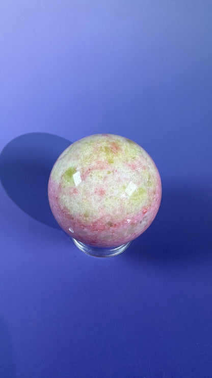 Thulite with Epidote Sphere – Option E