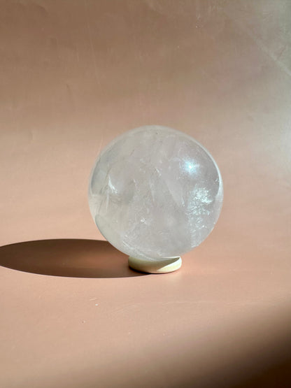 Star Rose Quartz Sphere - D