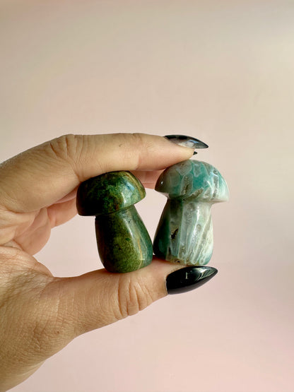 Small Sea Jasper Mushroom