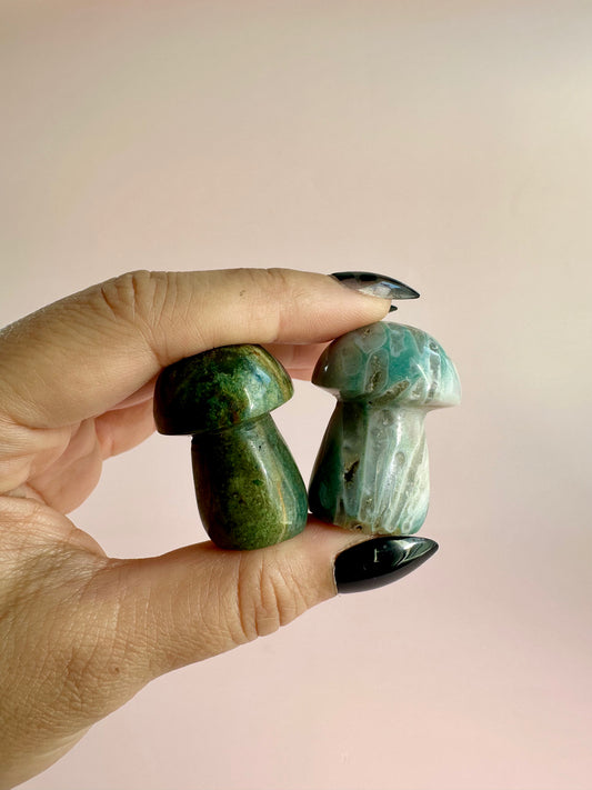 Small Sea Jasper Mushroom