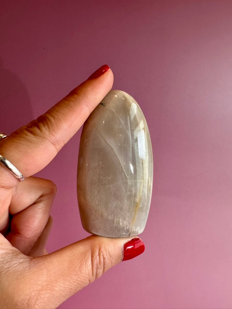 Polished Moonstone Standing Freeform