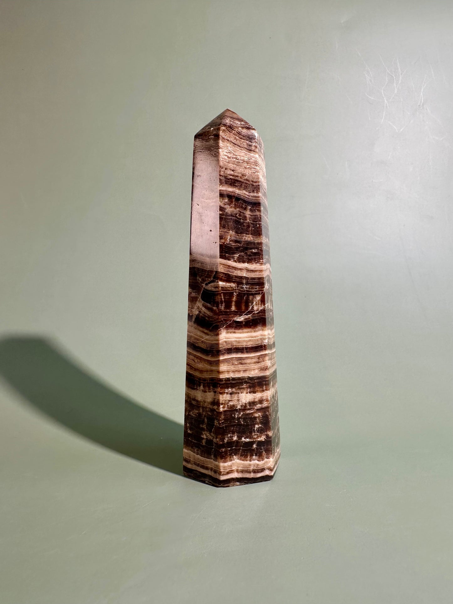 Chocolate Calcite Tower – Option B