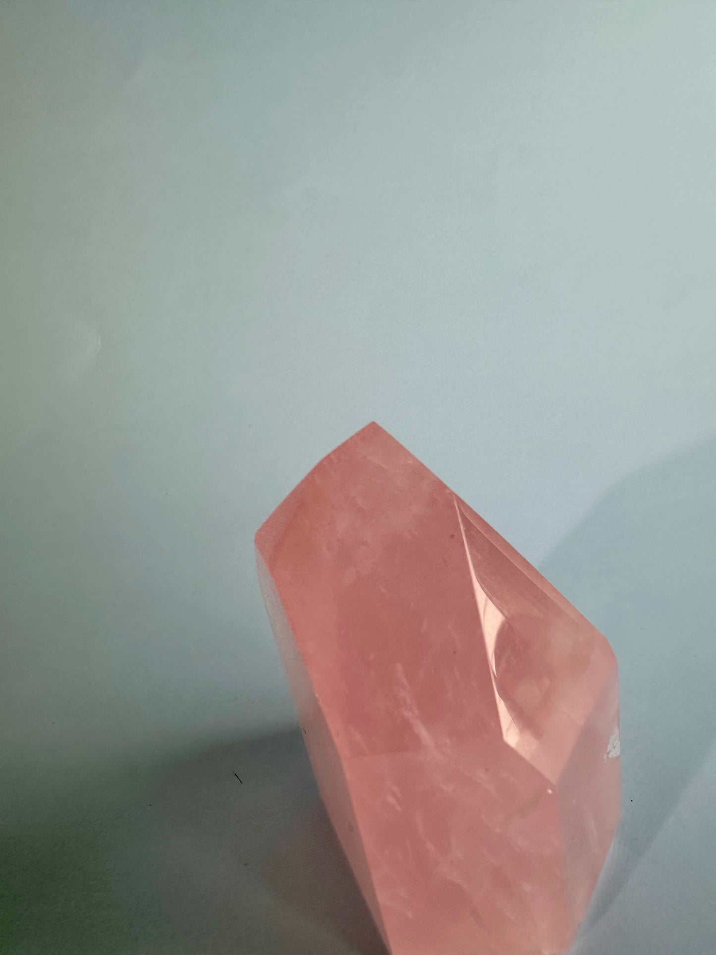 Small Rose Quartz Tower