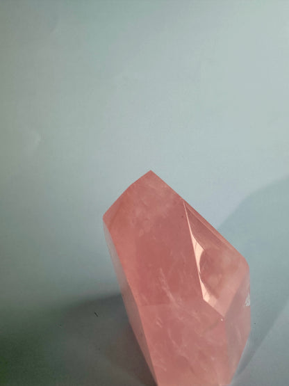 Small Rose Quartz Tower
