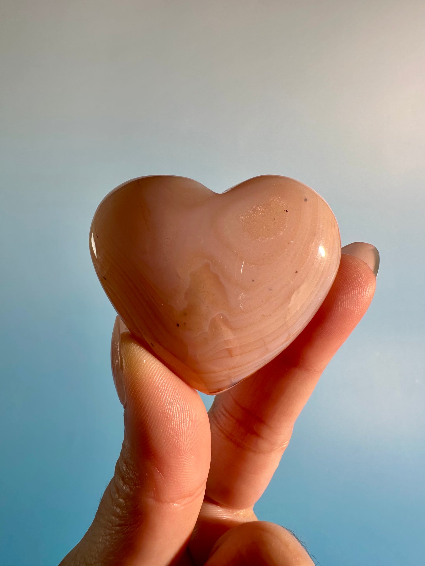 Small Carnelian Heart Option I | Courage, Confidence & Vitality Crystal