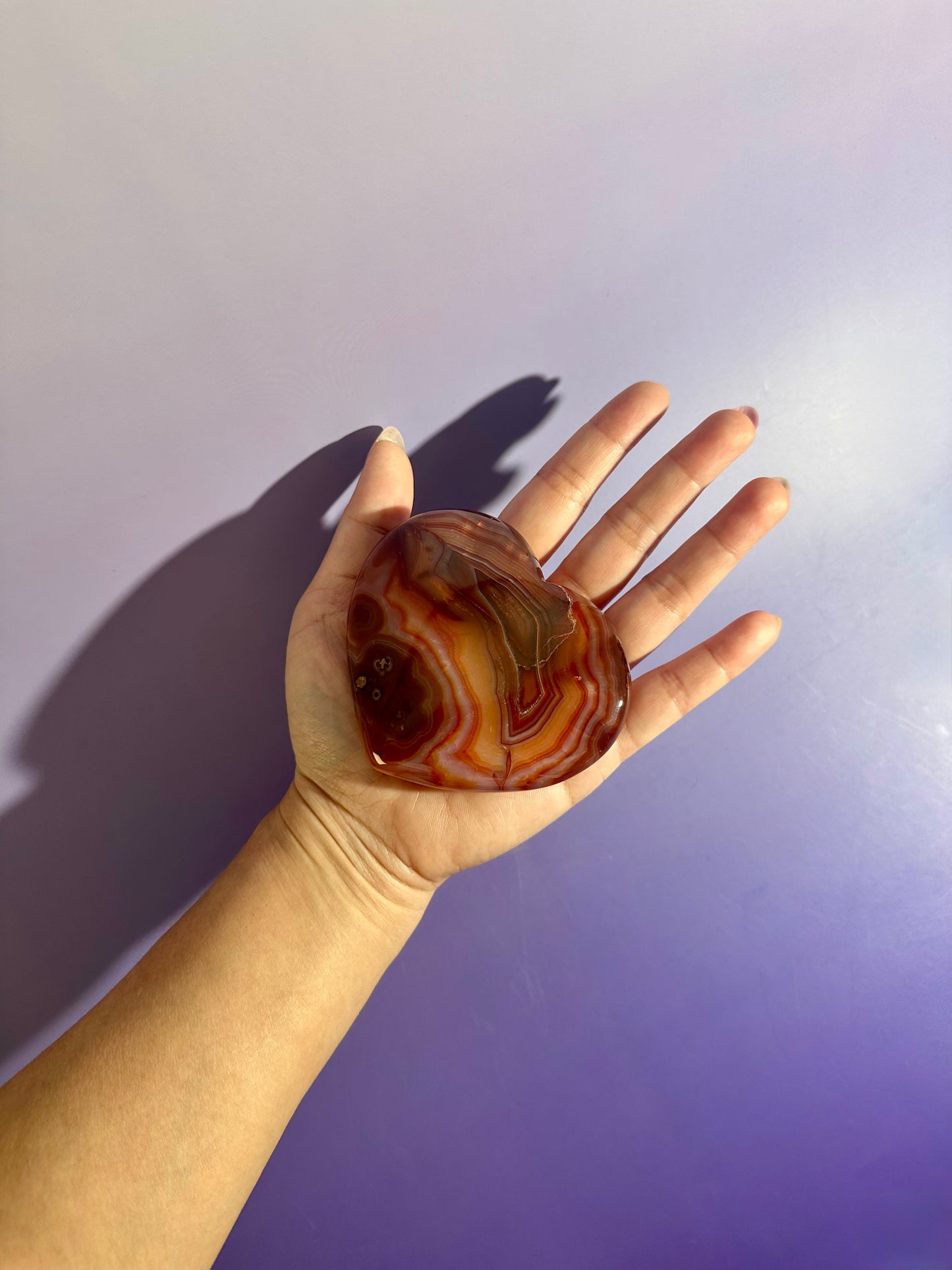 Carnelian Heart – Option E | Motivation, Joy & Positive Transformation