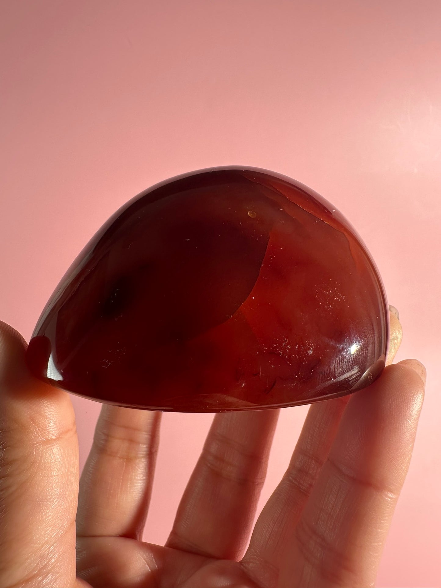 Carnelian Standing Freeform Option Q | Personal Empowerment & Courage Crystal