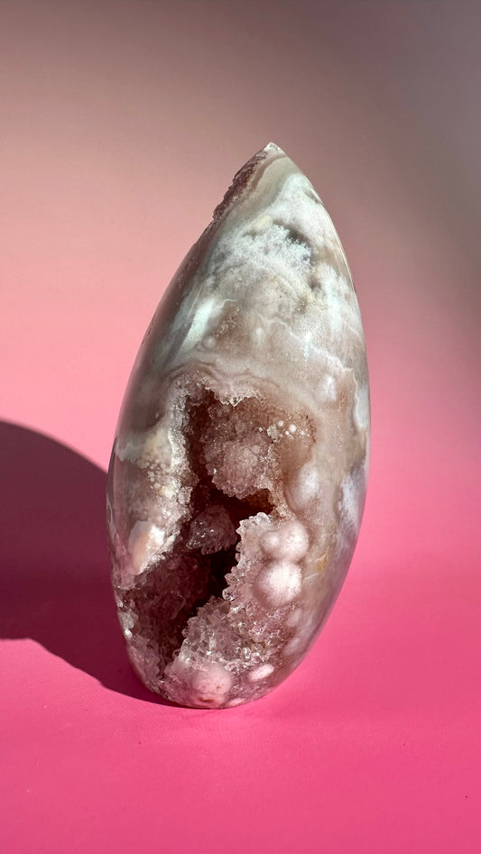 Pink Amethyst Flame – Option F