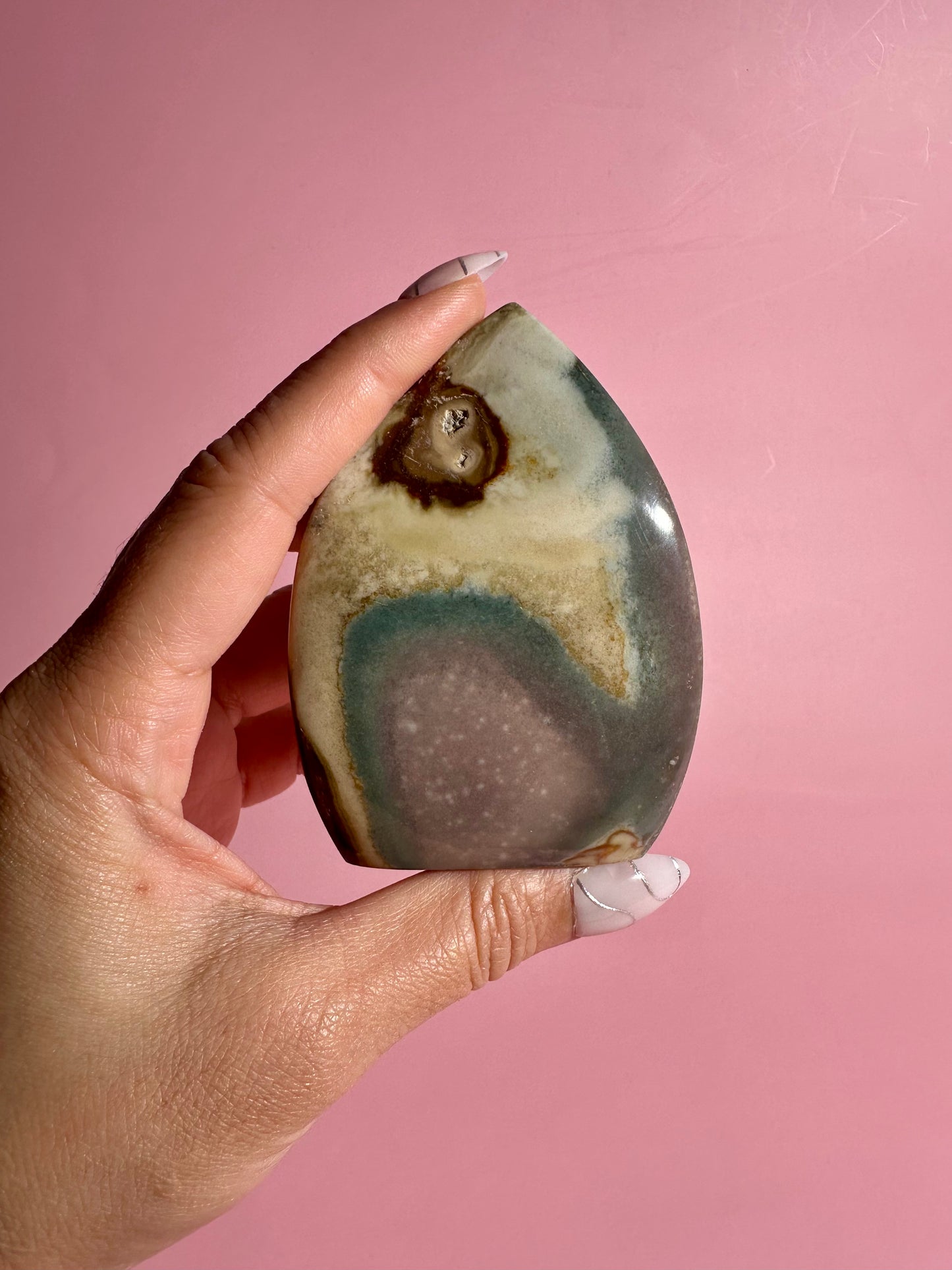 Polychrome Jasper Flame – Option A