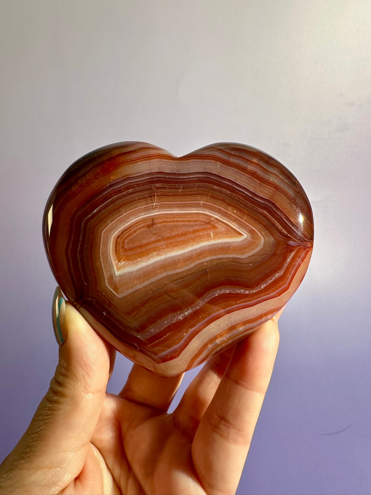 Carnelian Heart – Option E | Motivation, Joy & Positive Transformation