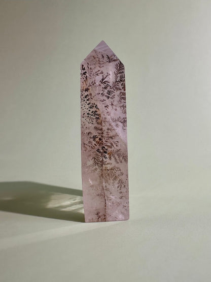Dendritic Quartz Tower – Option N | One-of-a-Kind Collector Specimen & Growth Energy