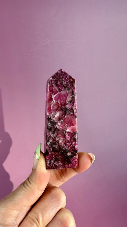 Cobaltoan Calcite Tower – Option C