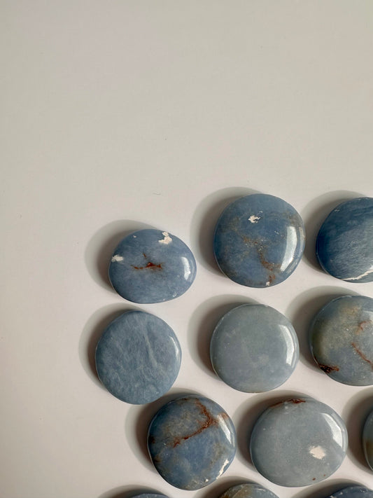Angelite Flat Palm