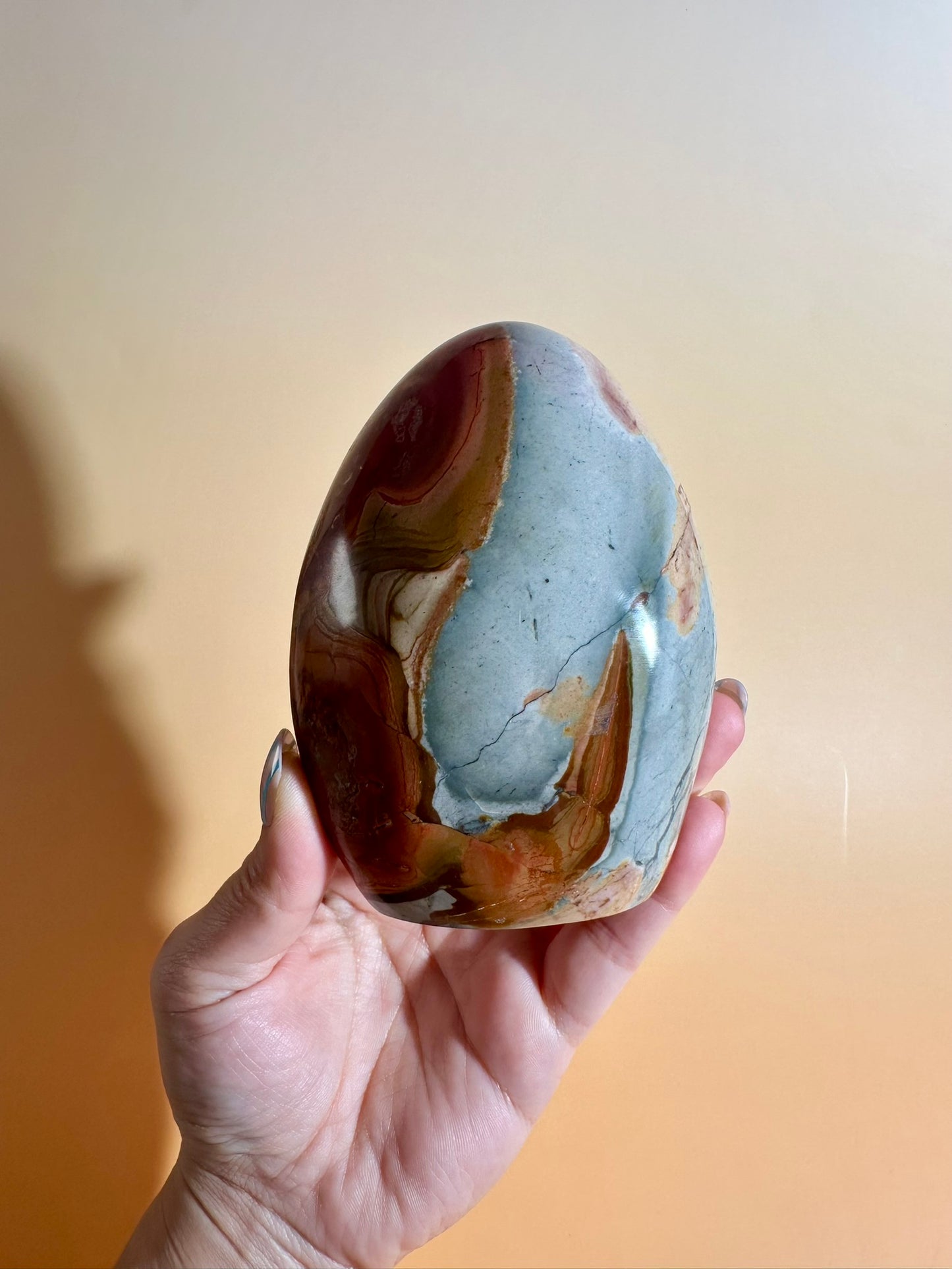 Polychrome Jasper Standing Freeform Option J | One-of-a-Kind Madagascar Crystal