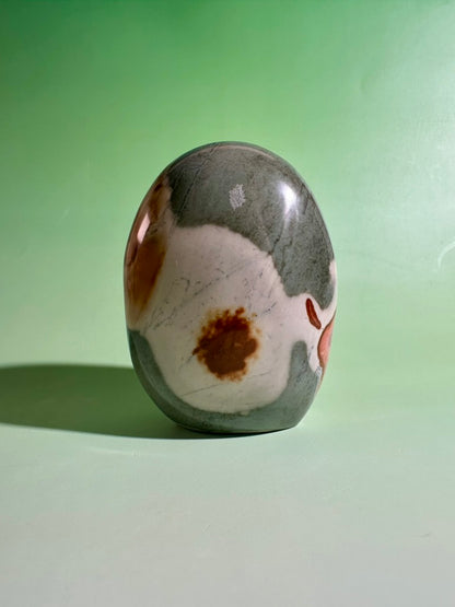 Polychrome Jasper Standing Freeform Option K | Polished Collector Crystal