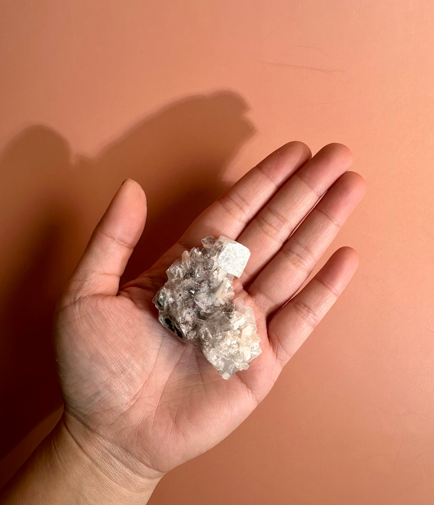 Apophyllite Stilbite Cluster - H