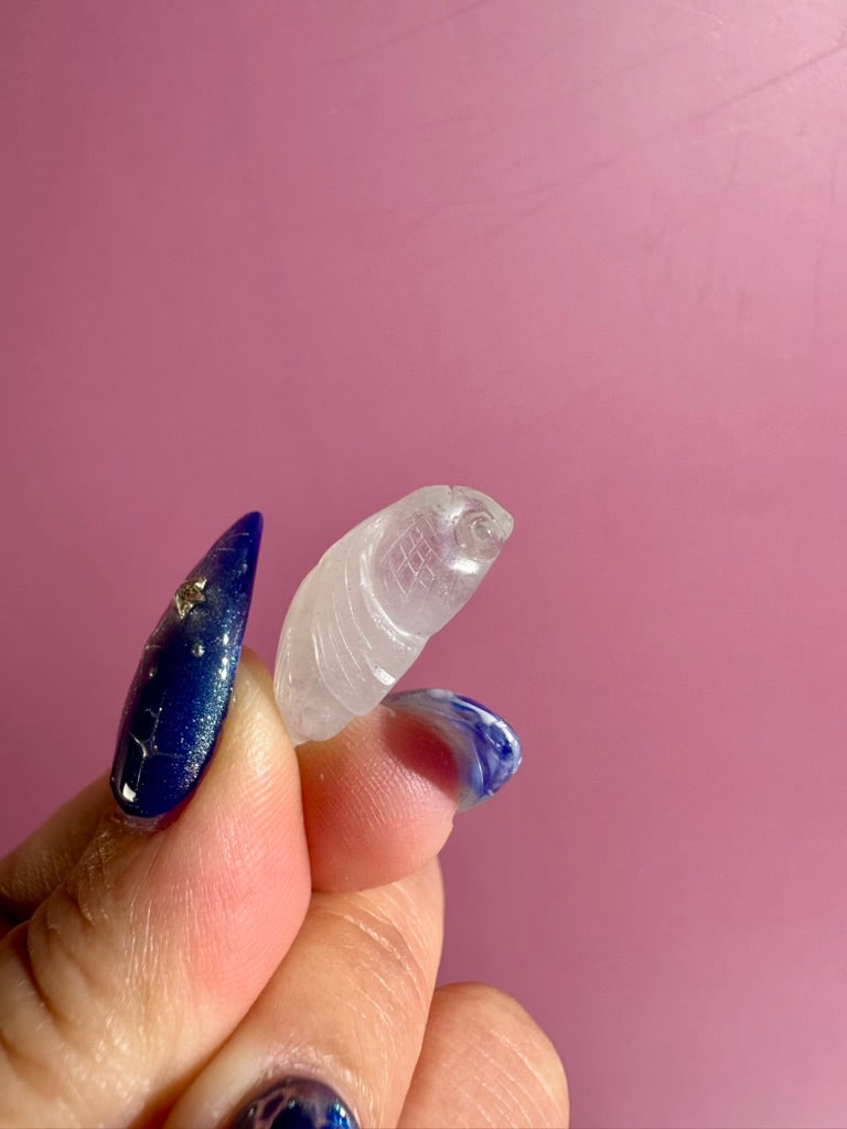 Mini Moonstone Koi Fish | Crystal Carving