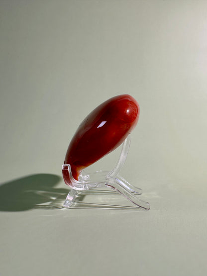 Small Carnelian Heart Option D | Confidence, Strength & Positive Energy Crystal