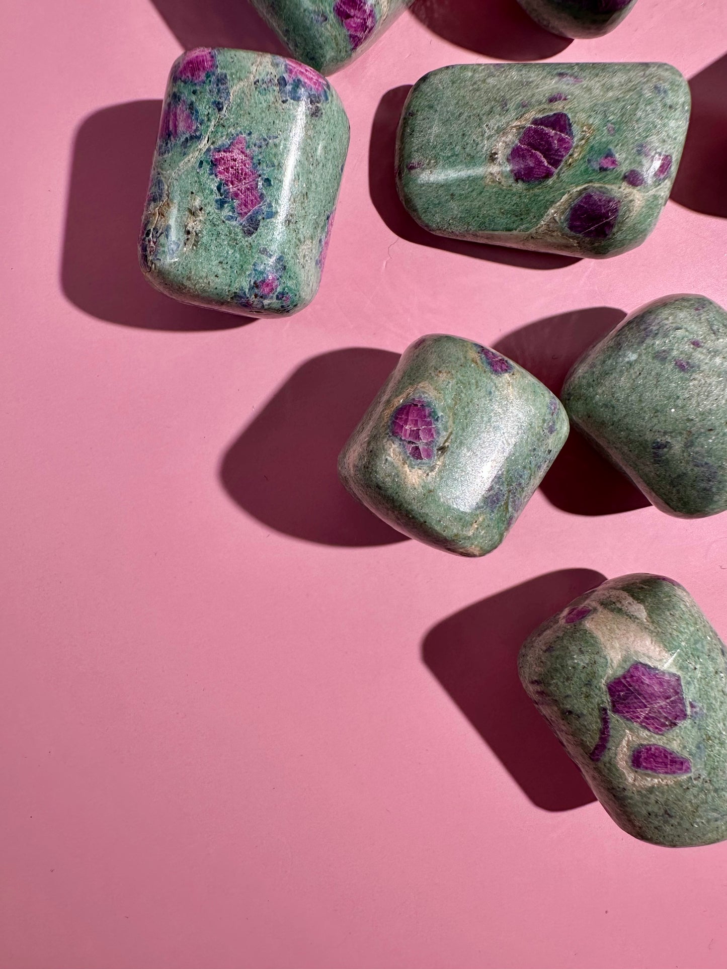 Ruby Fuchsite Tumble