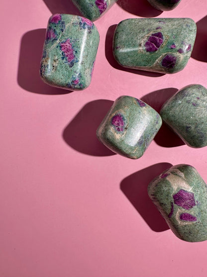 Ruby Fuchsite Tumble